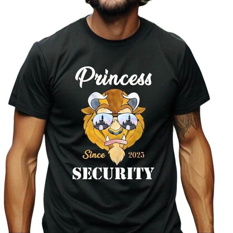 Princess Security Custom New Dad Cartoon Inspired - Adult & Kids T-Shirts, Sweatshirts & Hoodies apparel design preview 1