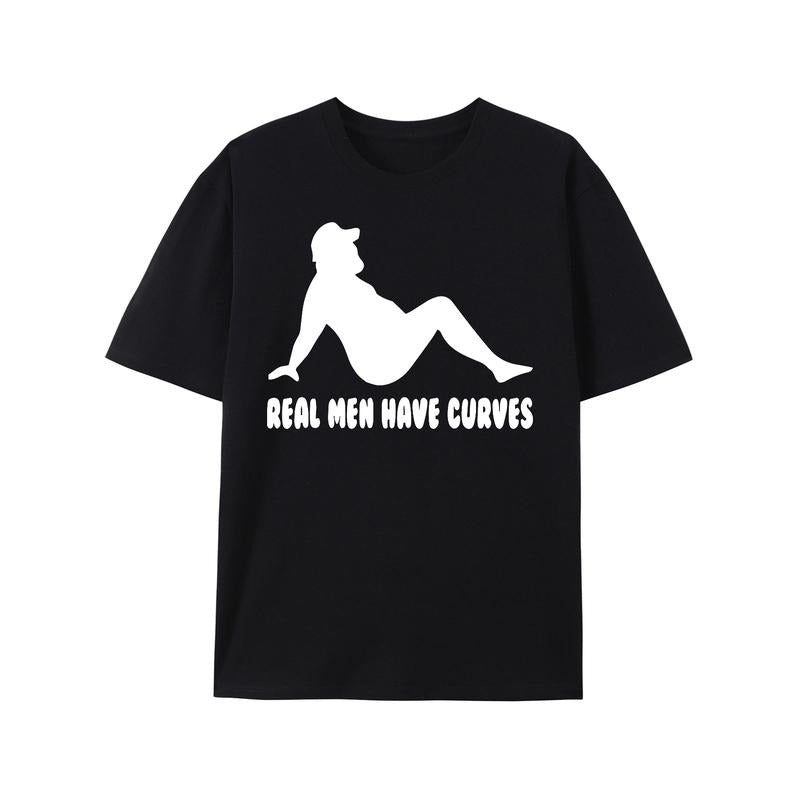 Print4u Real Have Curves Funny Novelty Made USA - Adult & Kids T-Shirts, Sweatshirts & Hoodies apparel design preview 1