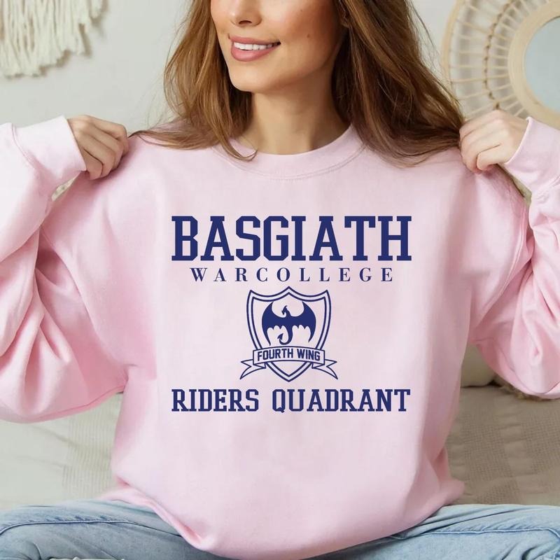 Printed Basgiath War College Fourth Wing Dragons - Adult & Kids T-Shirts, Sweatshirts & Hoodies apparel design preview 1