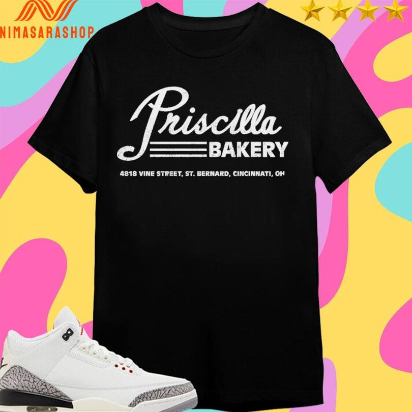 Priscilla Bakery St Bernard 4818 Vine Street - Adult & Kids T-Shirts, Sweatshirts & Hoodies apparel design preview 1