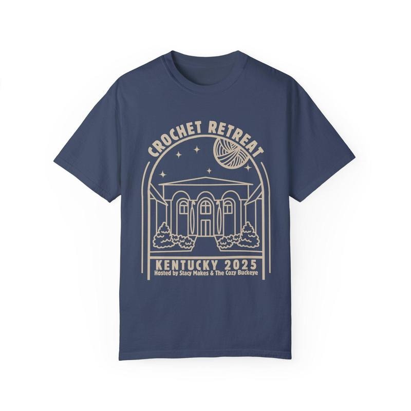 Private Listing Crochet Retreat Dyed - Adult & Kids T-Shirts, Sweatshirts & Hoodies apparel design preview 1