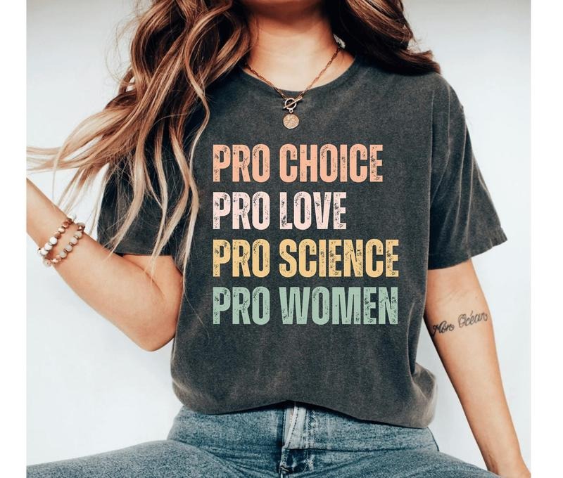 Pro Choice Rights Feminist Activist Social Justice - Adult & Kids T-Shirts, Sweatshirts & Hoodies apparel design preview 1