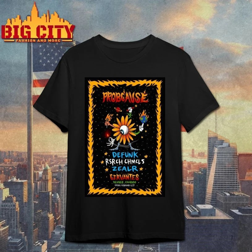 ProbCause Cervantes Show Poster - Adult & Kids T-Shirts, Sweatshirts & Hoodies apparel design preview 1