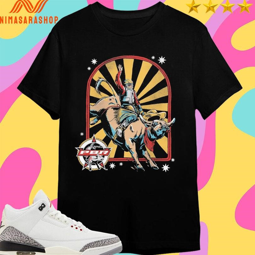 Professional Bull Riders X Homage Shine - Adult & Kids T-Shirts, Sweatshirts & Hoodies apparel design preview 1