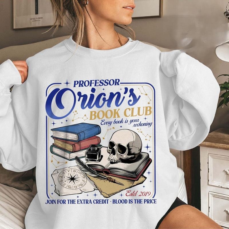 Professor Orion'S Book Club Zodiac Academy Lover - Adult & Kids T-Shirts, Sweatshirts & Hoodies apparel design preview 1