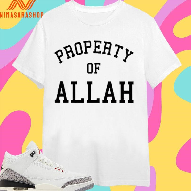 Property Of Allah 2026 - Adult & Kids T-Shirts, Sweatshirts & Hoodies apparel design preview 1