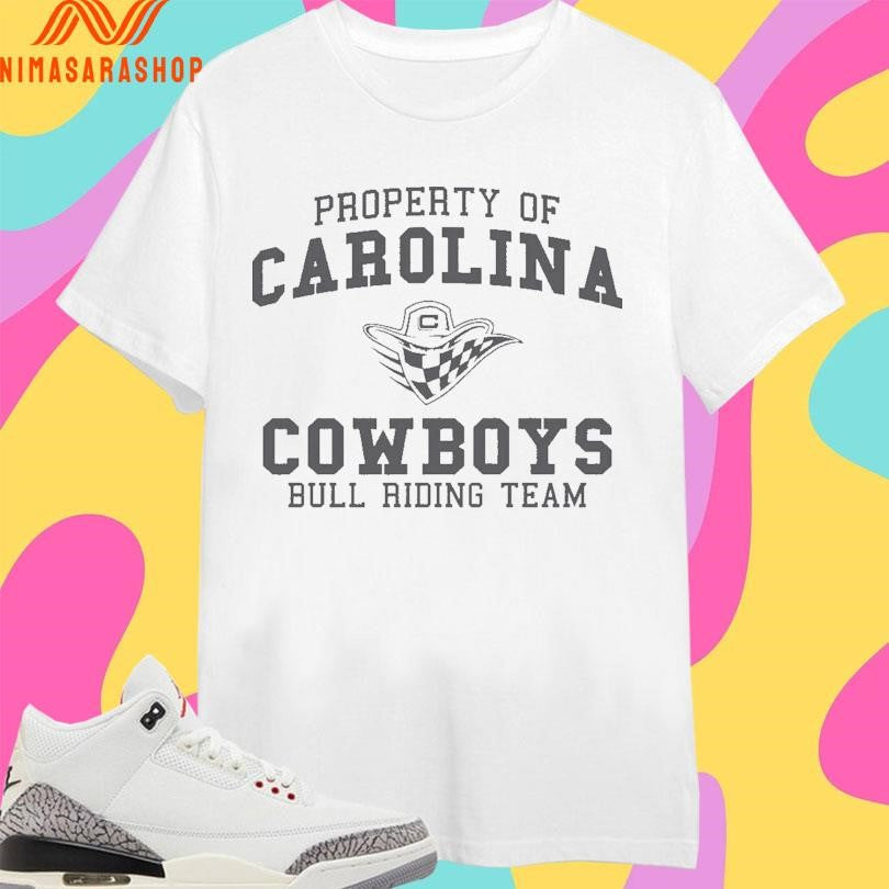 Property Of Carolina Cowboys Bull Riding Team - Adult & Kids T-Shirts, Sweatshirts & Hoodies apparel design preview 1