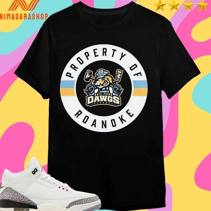 Property Of Roanoke Logo - Adult & Kids T-Shirts, Sweatshirts & Hoodies apparel design preview 1