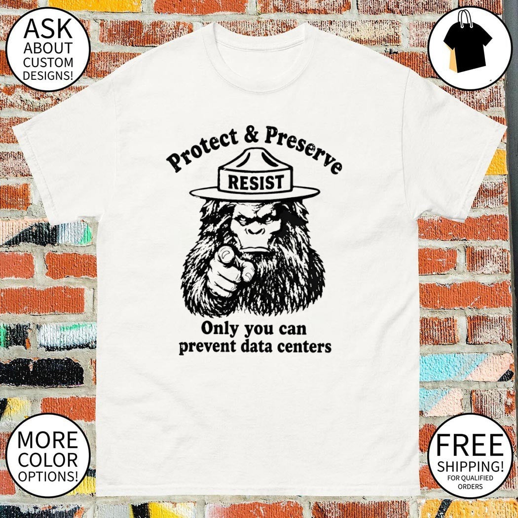 Protect And Preserve Resist Sasquatch Only You Can - Adult & Kids T-Shirts, Sweatshirts & Hoodies apparel design preview 1