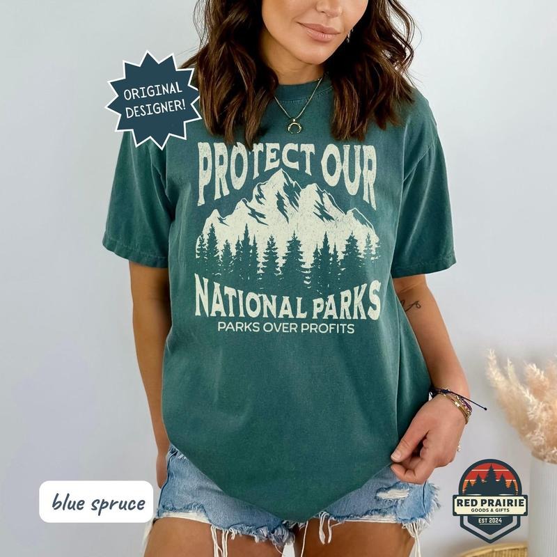Protect Our National Parks - Adult & Kids T-Shirts, Sweatshirts & Hoodies apparel design preview 1