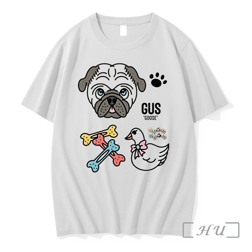 Pug Gus Goose Sweater Jpg - Adult & Kids T-Shirts, Sweatshirts & Hoodies apparel design preview 1