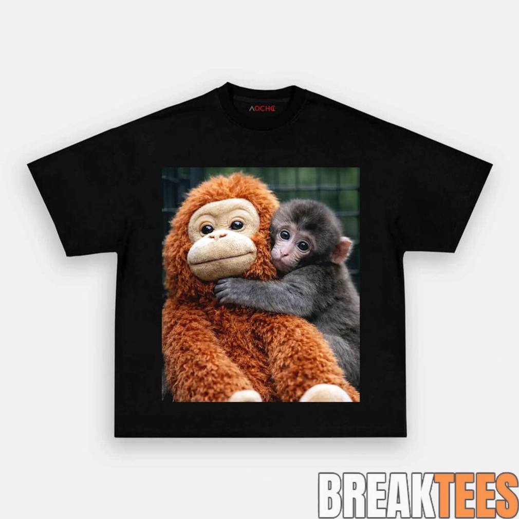 Punch Monkey Meme - Adult & Kids T-Shirts, Sweatshirts & Hoodies apparel design preview 1