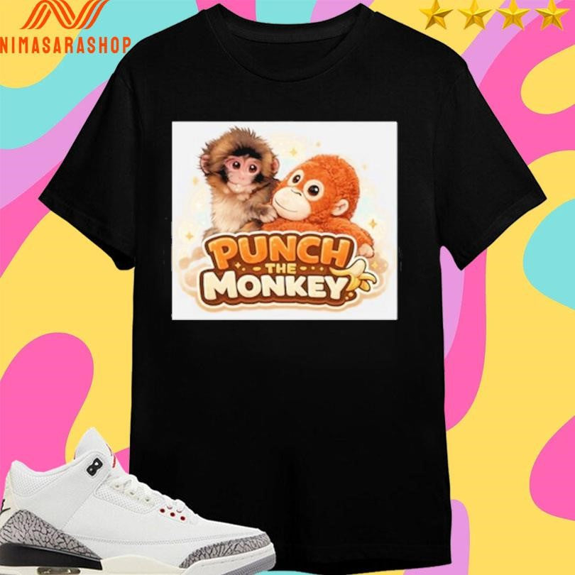 Punch The Monkey Hot 2026 - Adult & Kids T-Shirts, Sweatshirts & Hoodies apparel design preview 1