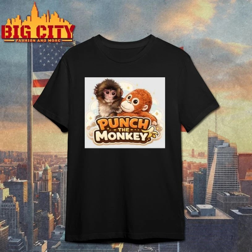 Punch the Monkey Photo - Adult & Kids T-Shirts, Sweatshirts & Hoodies apparel design preview 1