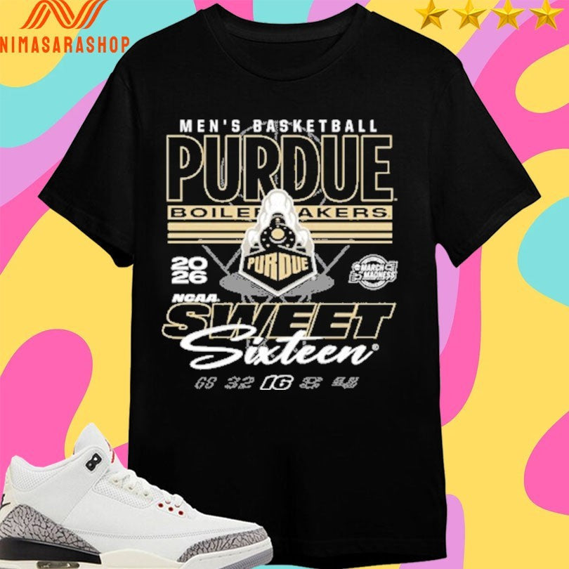 Purdue Boilermakers Men’s Basketball 2026 March - Adult & Kids T-Shirts, Sweatshirts & Hoodies apparel design preview 1