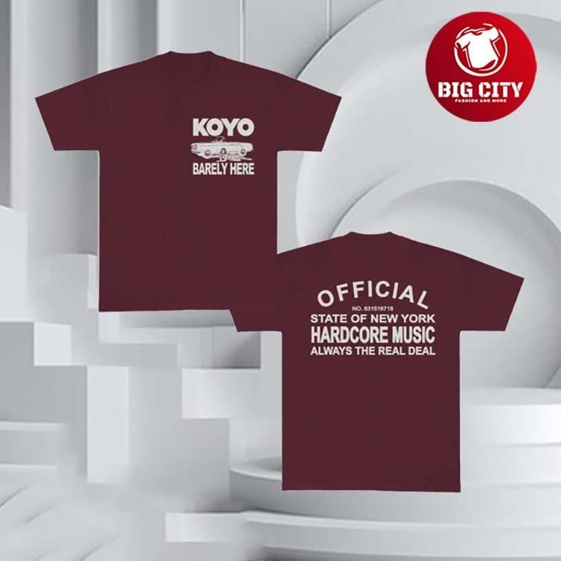 Pure Noise Koyo Emissions Maroon Two Sided - Adult & Kids T-Shirts, Sweatshirts & Hoodies apparel design preview 1