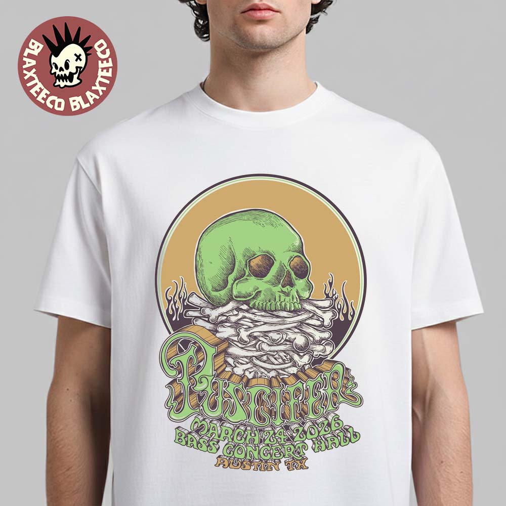 Puscifer Austin Texas 2026 Venue Poster At Bass - Adult & Kids T-Shirts, Sweatshirts & Hoodies apparel design preview 1