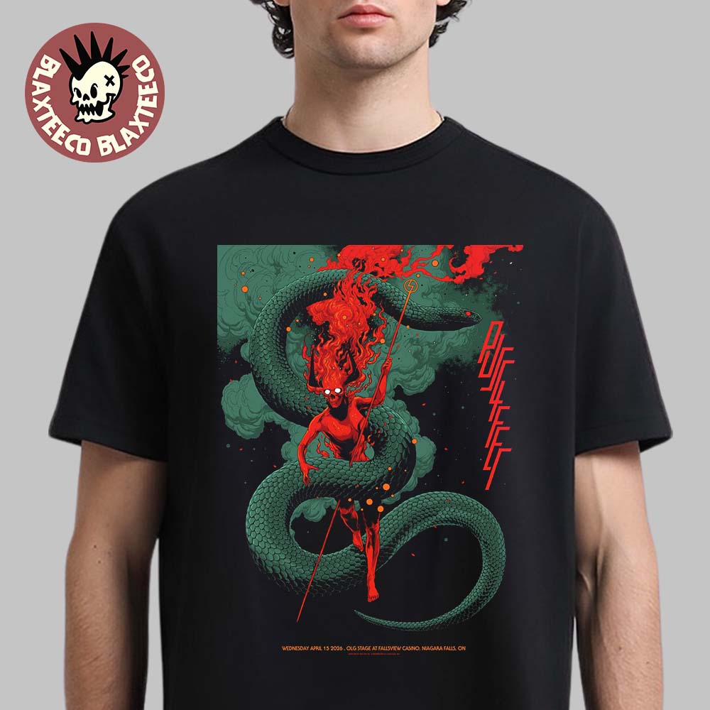 Puscifer Niagara Falls Ontario Canada 2026 Gig Poster - Adult & Kids T-Shirts, Sweatshirts & Hoodies apparel design preview 1