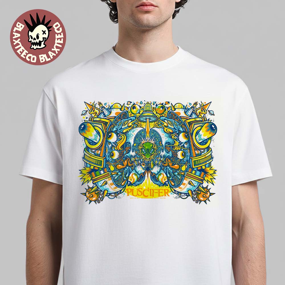 Puscifer Normal Isn't Tour At Indianapolis Murat - Adult & Kids T-Shirts, Sweatshirts & Hoodies apparel design preview 1