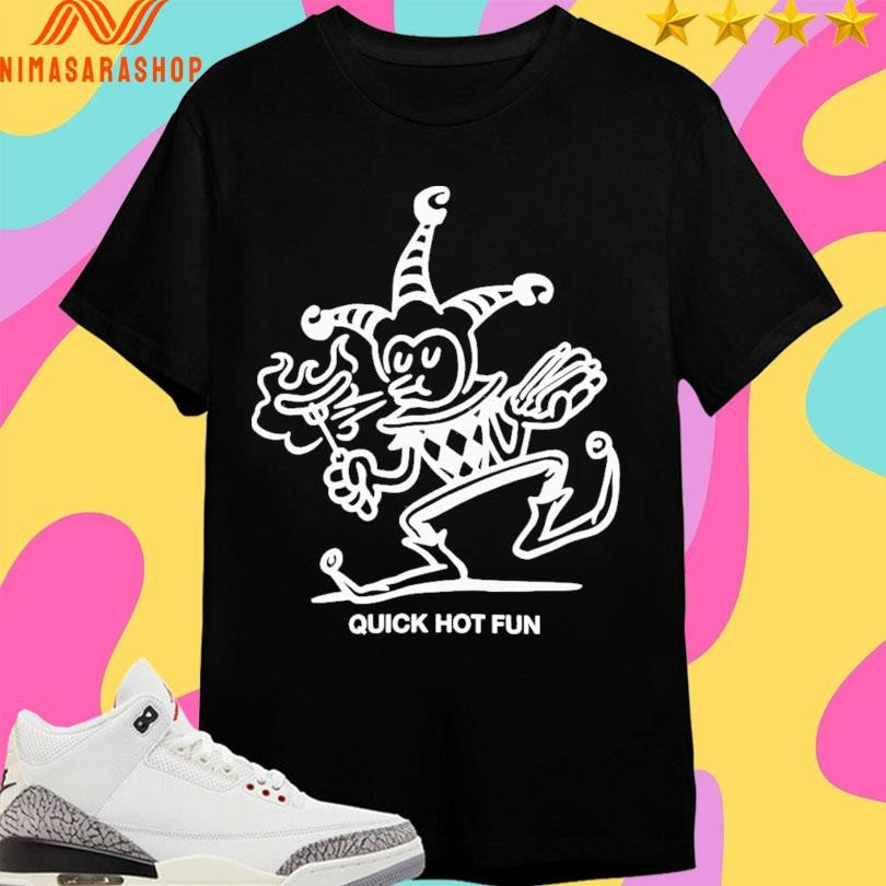 Quick Hot Fun Harlequin BBQ - Adult & Kids T-Shirts, Sweatshirts & Hoodies apparel design preview 1