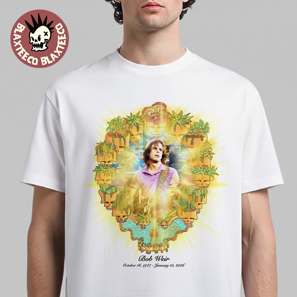 RIP Bob Weir Tribute Rest In Peace I Was Gifted With - Adult & Kids T-Shirts, Sweatshirts & Hoodies apparel design preview 1