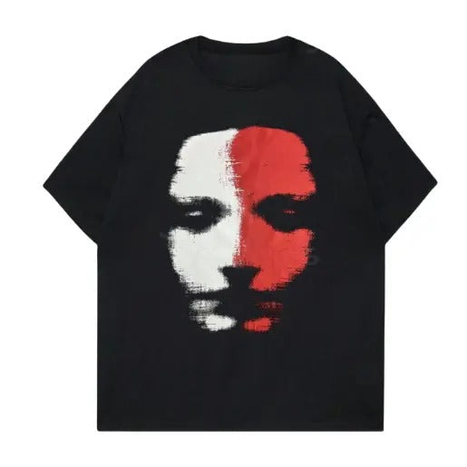 ROMWE Goth Loose Fit Drop Shoulder Cotton Crew Neck - Adult & Kids T-Shirts, Sweatshirts & Hoodies apparel design preview 1