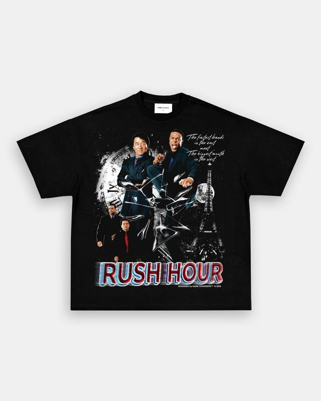 RUSH HOUR V2 Trending Movie Vintage 90s Fans Him Her - Adult & Kids T-Shirts, Sweatshirts & Hoodies apparel design preview 1