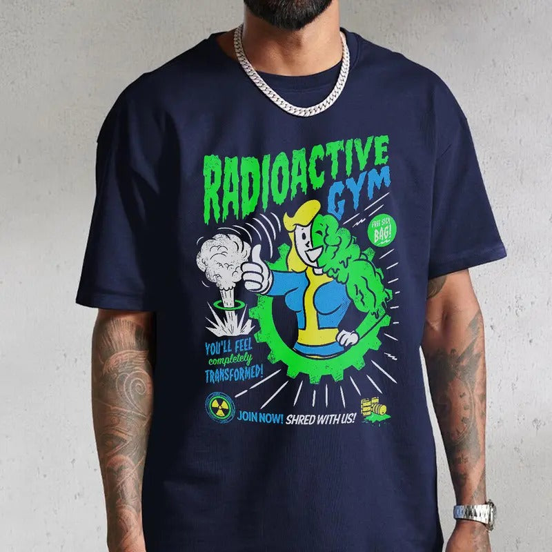 Radio Active Gym You'Ll Feel Completely Transformed - Adult & Kids T-Shirts, Sweatshirts & Hoodies apparel design preview 1