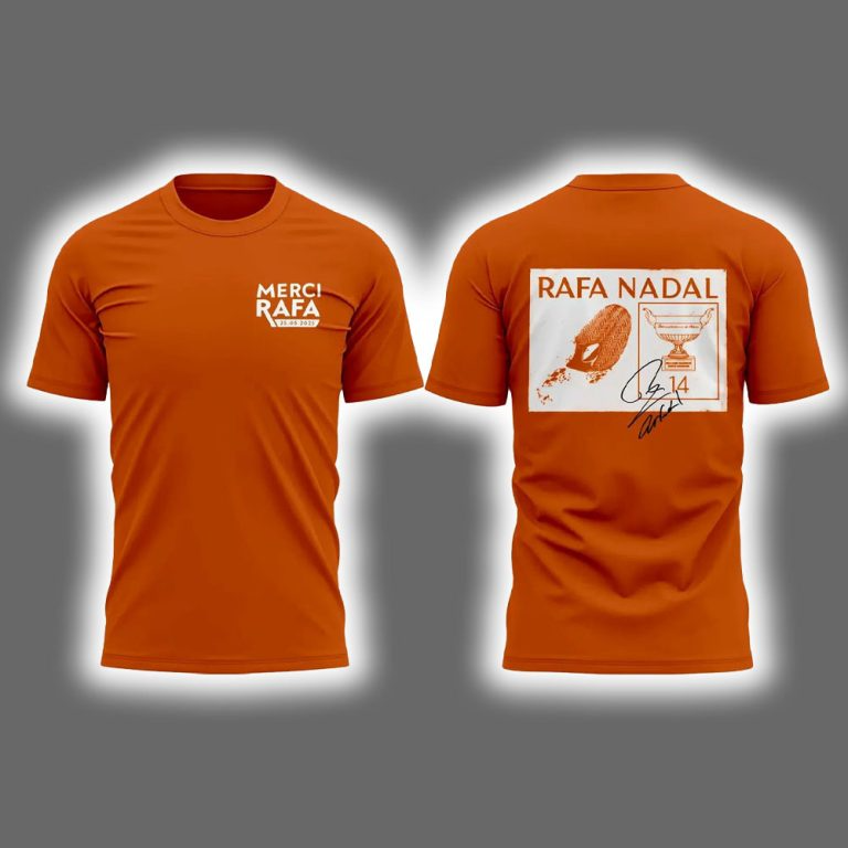 Rafael Nadal Roland Garros Merci Rafa Tennis King of - Adult & Kids T-Shirts, Sweatshirts & Hoodies apparel design preview 1