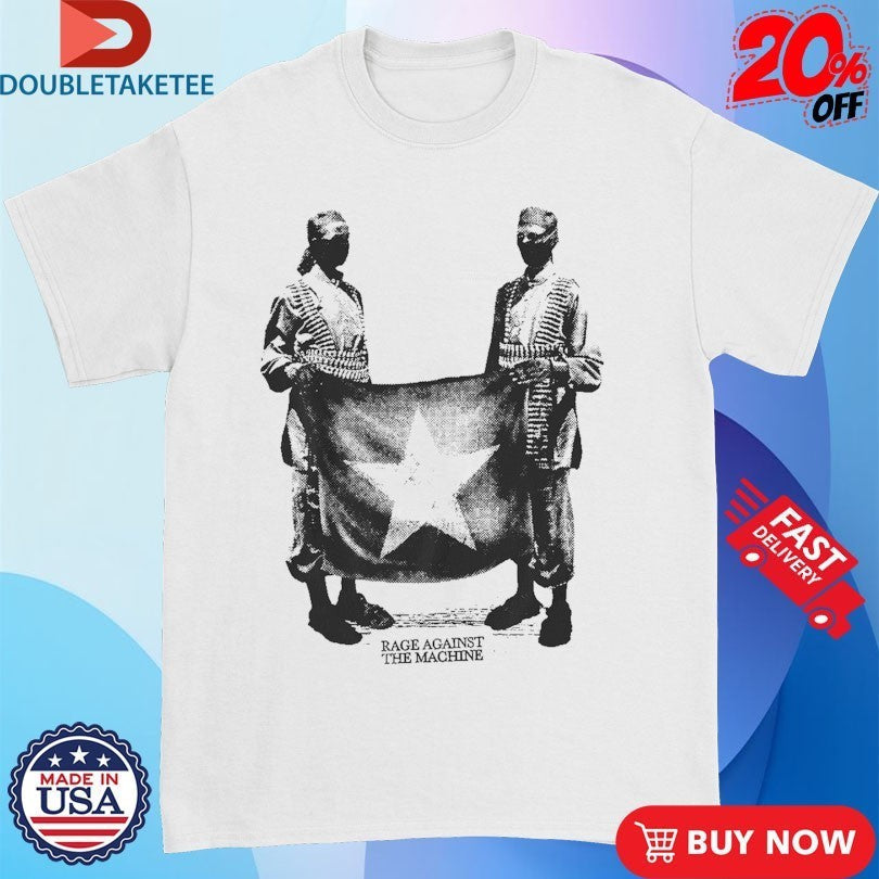 Rage Against The Machine Flagbearer - Adult & Kids T-Shirts, Sweatshirts & Hoodies apparel design preview 1