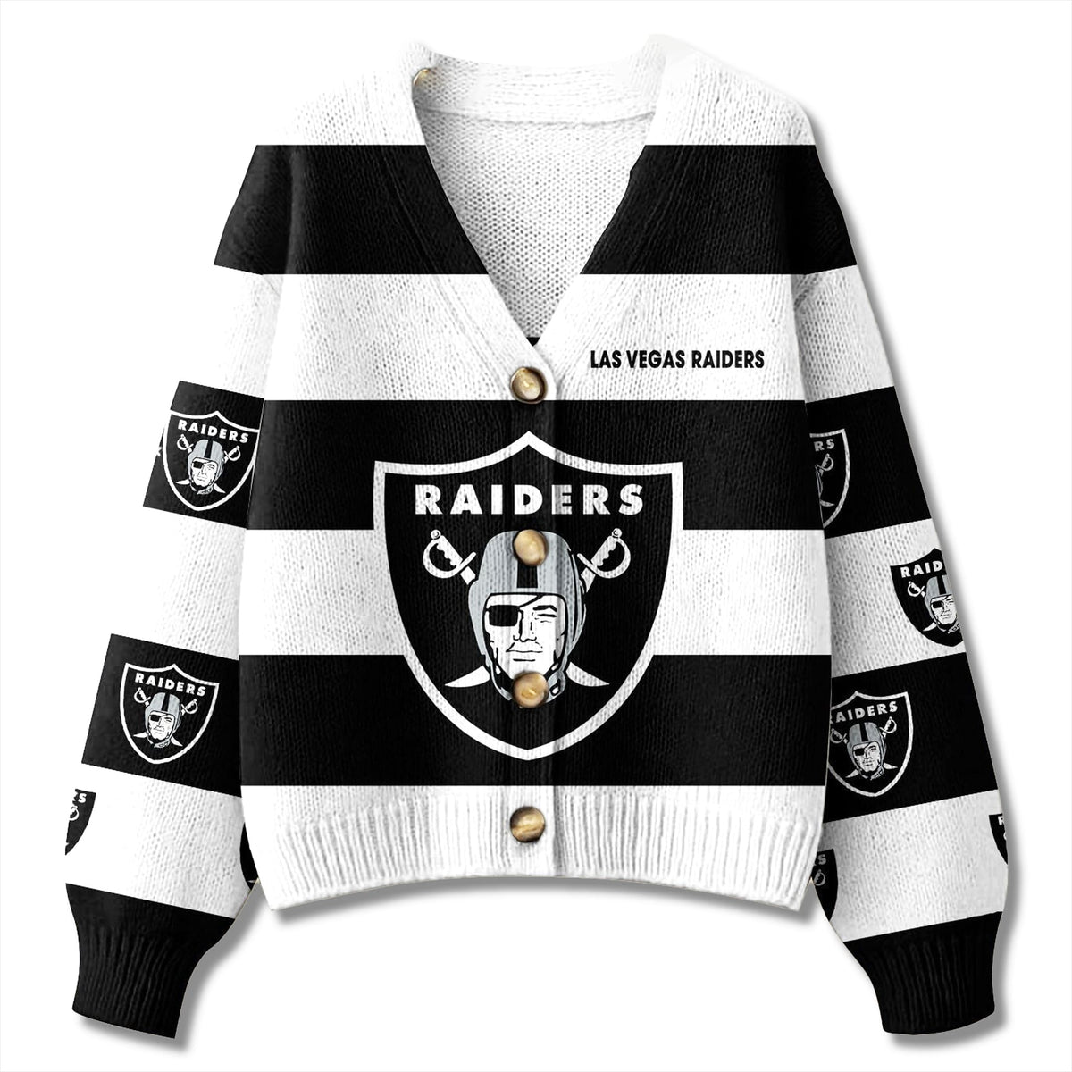 Raider Christmas Cardigan 3D Christmas Sweater - Holiday Gift product image