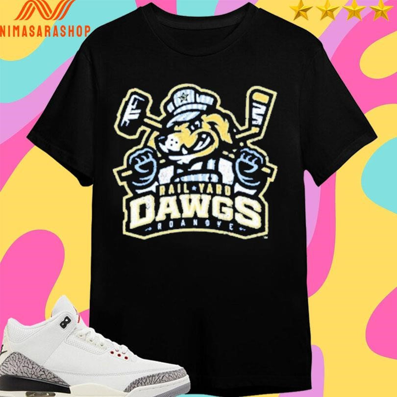 Rail Yard Dawgs Roanoke - Adult & Kids T-Shirts, Sweatshirts & Hoodies apparel design preview 1