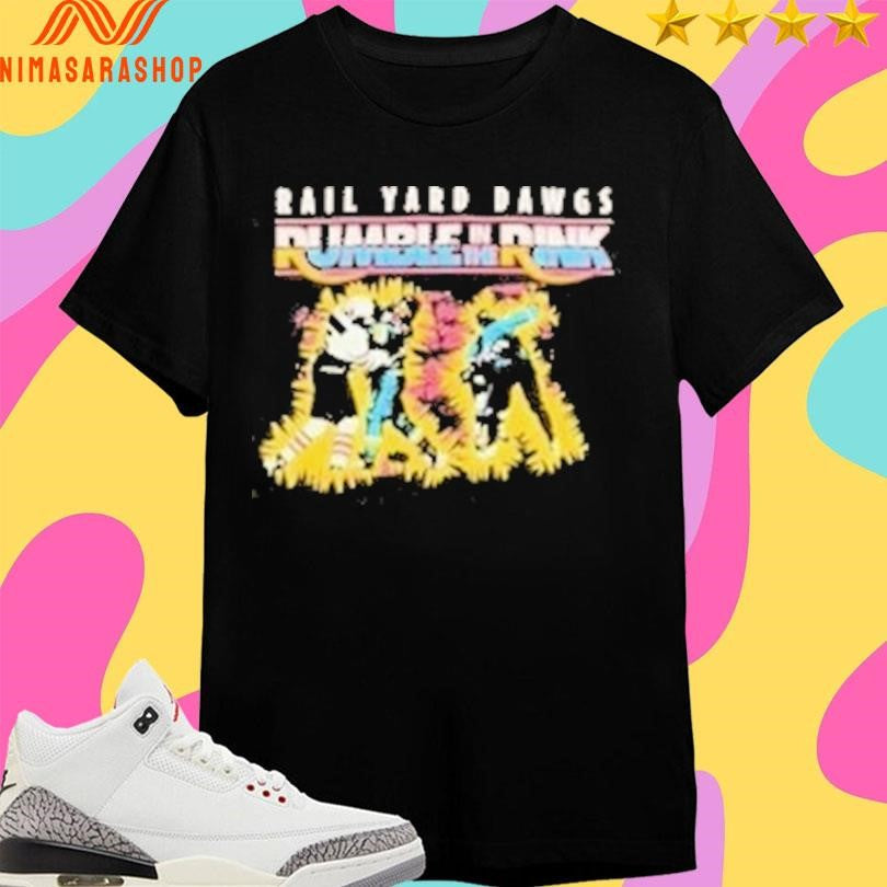 Rail Yard Dawgs Rumble In The Rink 25-26 - Adult & Kids T-Shirts, Sweatshirts & Hoodies apparel design preview 1
