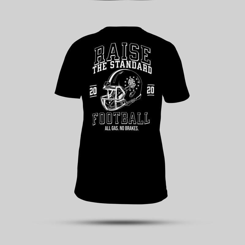 Raise Standard Football - Adult & Kids T-Shirts, Sweatshirts & Hoodies apparel design preview 1