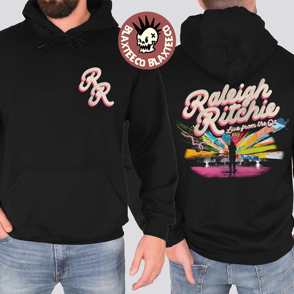 Raleigh Ritchie Live From The O2 RR Logo Two Sided - Adult & Kids T-Shirts, Sweatshirts & Hoodies apparel design preview 1