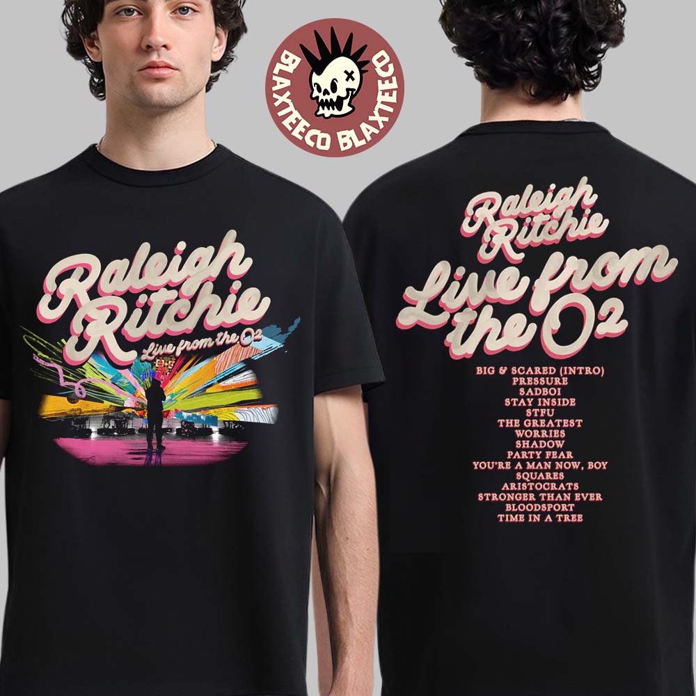 Raleigh Ritchie Live From The O2 Tracklist - Adult & Kids T-Shirts, Sweatshirts & Hoodies apparel design preview 1
