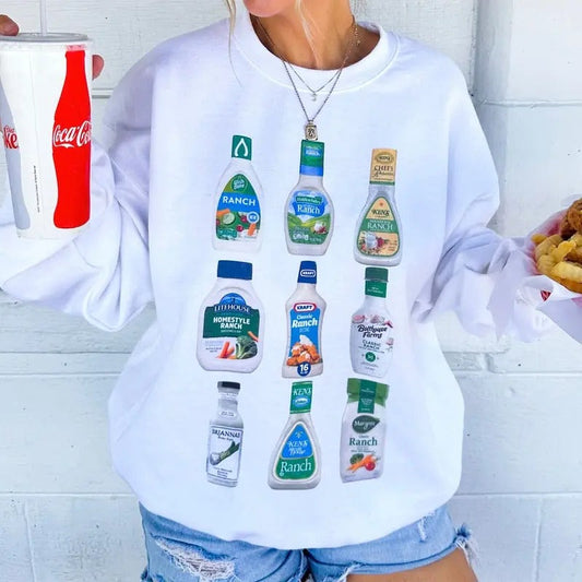'Ranch Bottles' - Adult & Kids T-Shirts, Sweatshirts & Hoodies apparel design preview 1