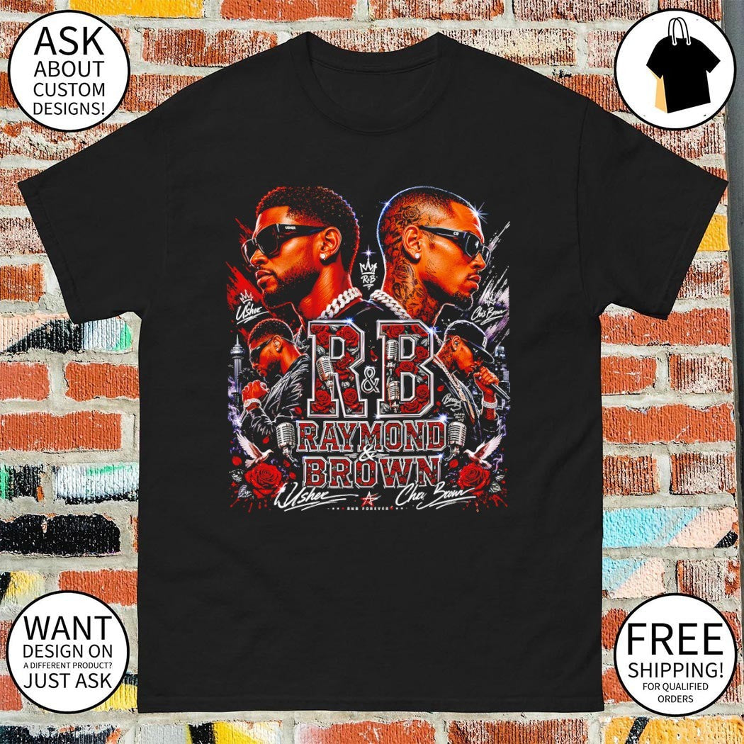 Raymond Brown Rose Usher and Chris The R B Tour Music - Adult & Kids T-Shirts, Sweatshirts & Hoodies apparel design preview 1