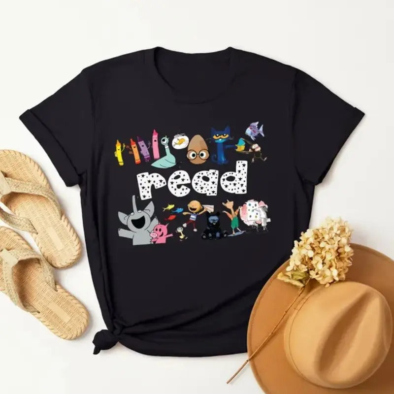 Read Children'S Books Teacher Life Kindergarten - Adult & Kids T-Shirts, Sweatshirts & Hoodies apparel design preview 1
