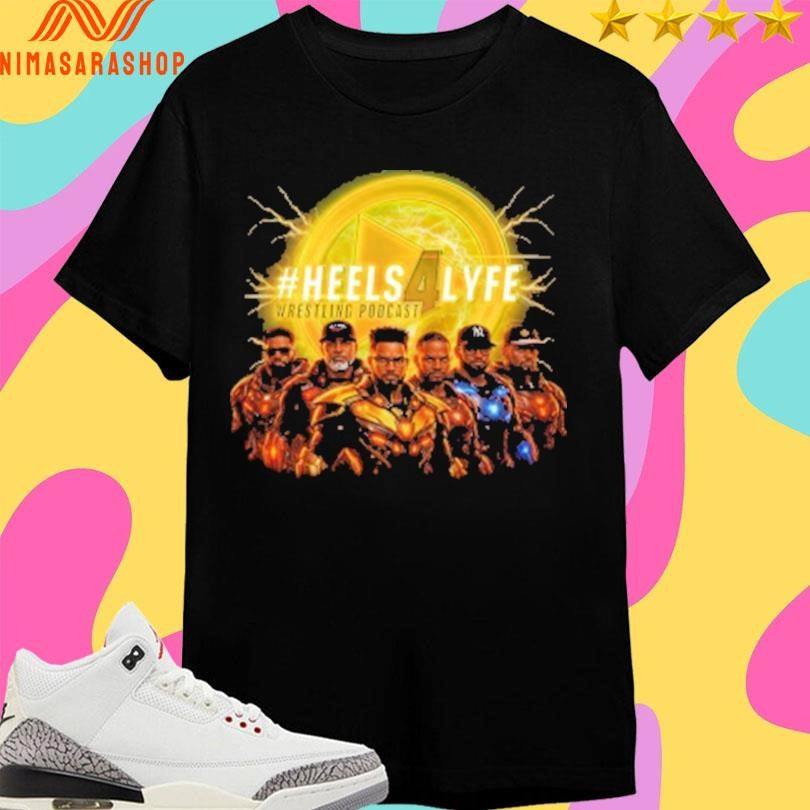 Ready For War Heels 4 Lyfe Wrestling Podcast - Adult & Kids T-Shirts, Sweatshirts & Hoodies apparel design preview 1