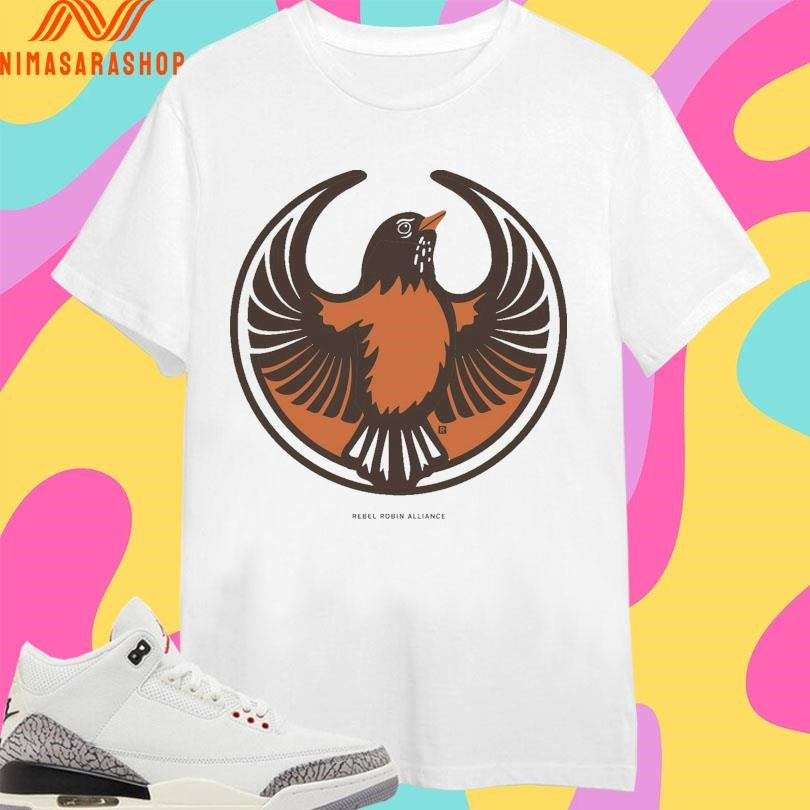 Rebel American Robin Alliance - Adult & Kids T-Shirts, Sweatshirts & Hoodies apparel design preview 1