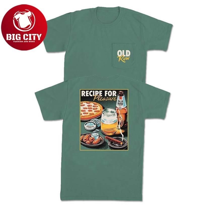 Recipe For Pleasure Old Row Two Sided - Adult & Kids T-Shirts, Sweatshirts & Hoodies apparel design preview 1