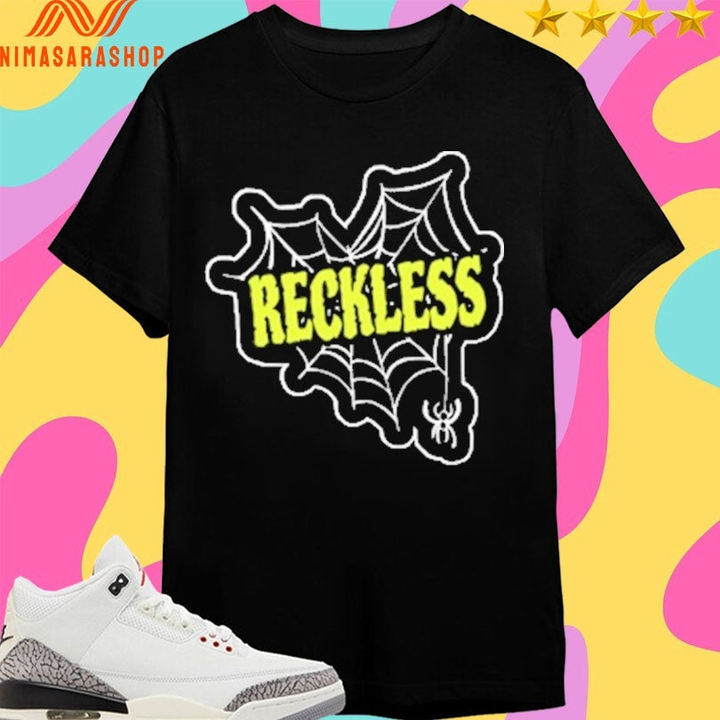 Reckless Cobweb Heart - Adult & Kids T-Shirts, Sweatshirts & Hoodies apparel design preview 1