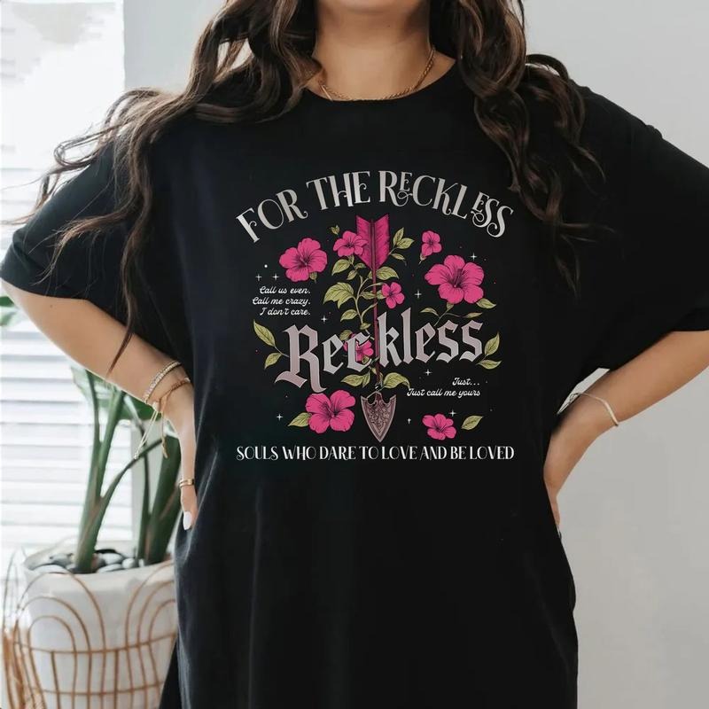Reckless Lauren Roberts Bookish Powerless Kai Paedyn - Adult & Kids T-Shirts, Sweatshirts & Hoodies apparel design preview 1