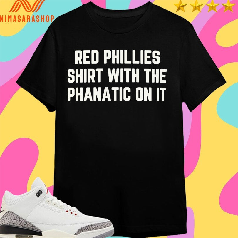 Red Phillies With The Phanatic On It - Adult & Kids T-Shirts, Sweatshirts & Hoodies apparel design preview 1