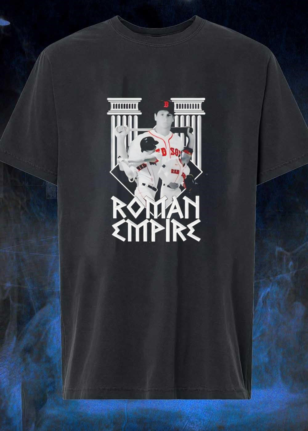 Red Sox Roman Empire Boston Baseball - Adult & Kids T-Shirts, Sweatshirts & Hoodies apparel design preview 1