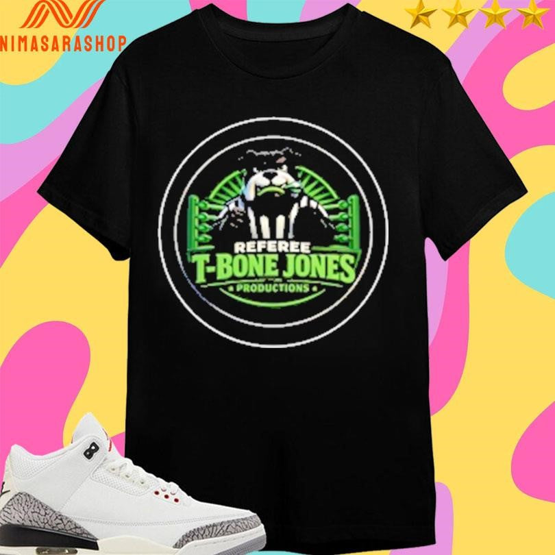 Referee T-Bone Jones Productions Logo - Adult & Kids T-Shirts, Sweatshirts & Hoodies apparel design preview 1