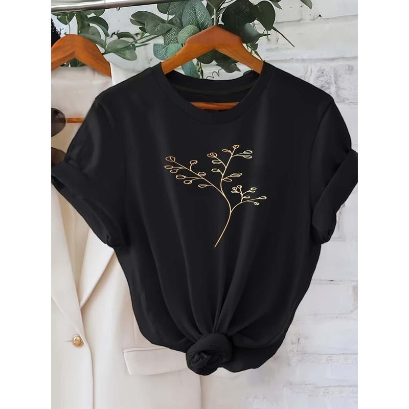 Refined Understated Delicate Gold Lined Branch Subtle - Adult & Kids T-Shirts, Sweatshirts & Hoodies apparel design preview 1