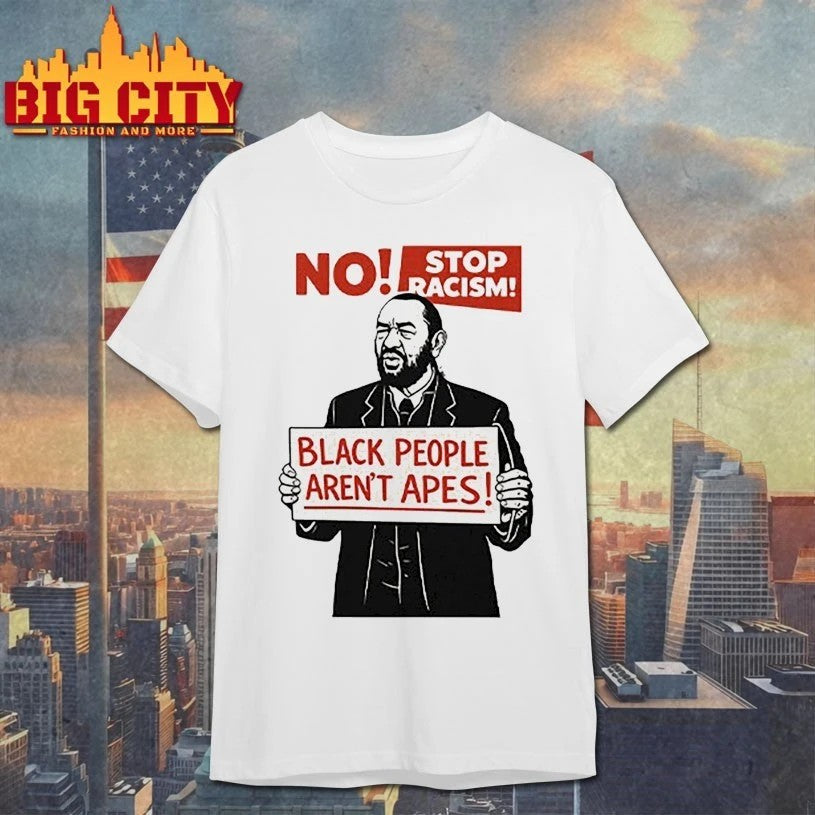 Rep Al Green Black People Aren't Apes Stop Racism - Adult & Kids T-Shirts, Sweatshirts & Hoodies apparel design preview 1