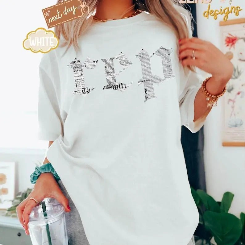 Rep Era Reputation Comfort Colors Newspaper Eras - Adult & Kids T-Shirts, Sweatshirts & Hoodies apparel design preview 1